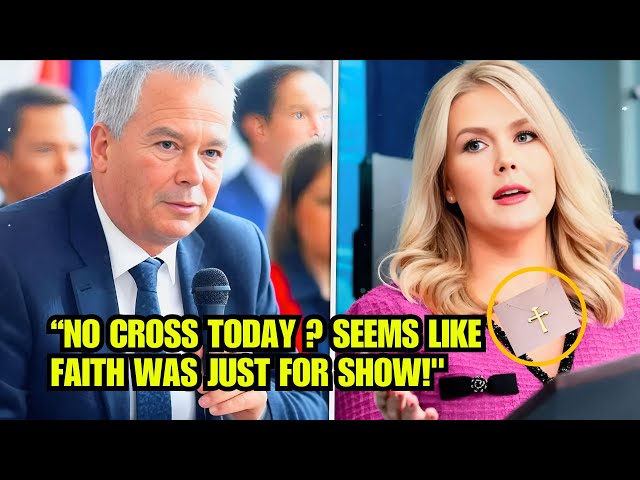 Reporter Mocks Karoline's Faith — Her Response Leaves Him Speechless!