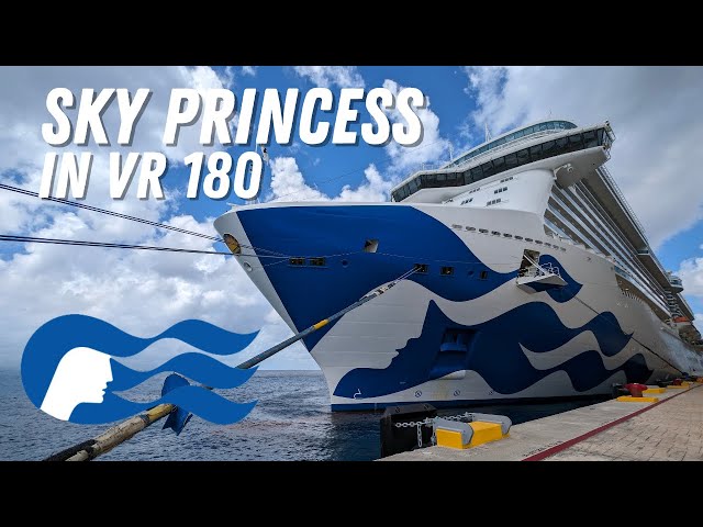 Sky Princess Cruise Ship Virtual Tour (VR 180)