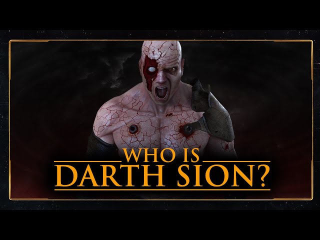 Who is Darth Sion? - Star Wars Characters Explained!!