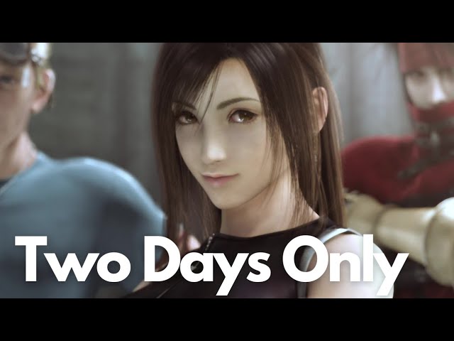 FF7 Advent Children In Theaters for Limited Time