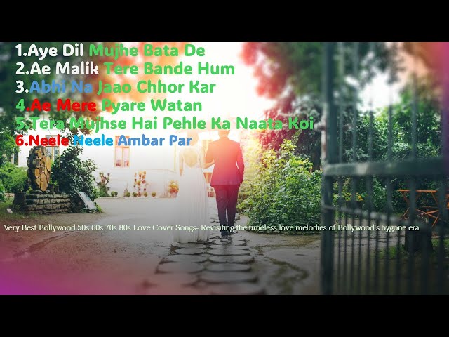 Hindi Old Hit Songs 50s 60s 70s 80s | Hindi Cover Songs