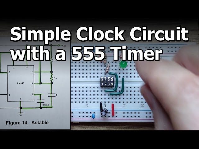 Green Blinkenlight: Creating a Simple Clock Circuit with a 555 Timer