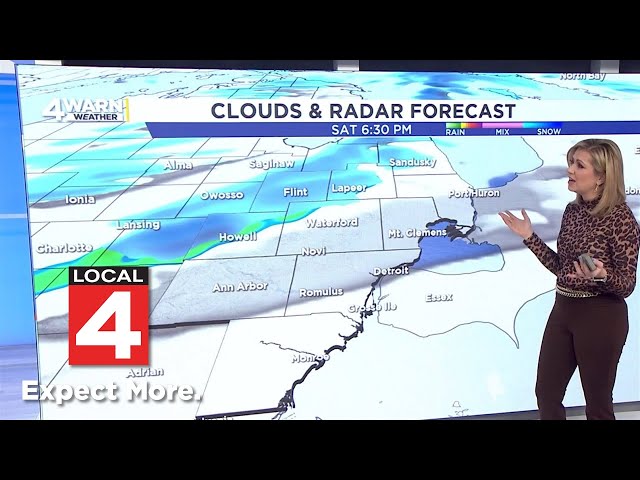 Metro Detroit weather forecast Jan. 24, 2025 -- 6 a.m. Update