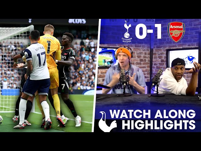 Defeat In The North London Derby. Tottenham 0-1 Arsenal [WATCHALONG HIGHLIGHTS] @barnabyslater_