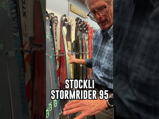 Featured Shop Ski: 📹 Stockli Stormrider 95 #shorts #skigear