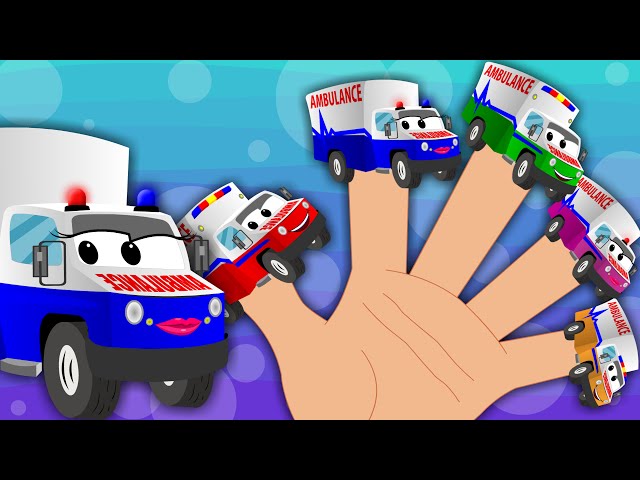 Ralph and rocky | ambulance | finger family | song for preschoolers