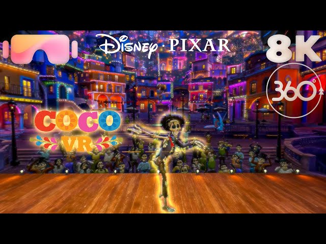 Coco VR 💀 A beautiful Disney-Pixar adventure in 360° [8K]