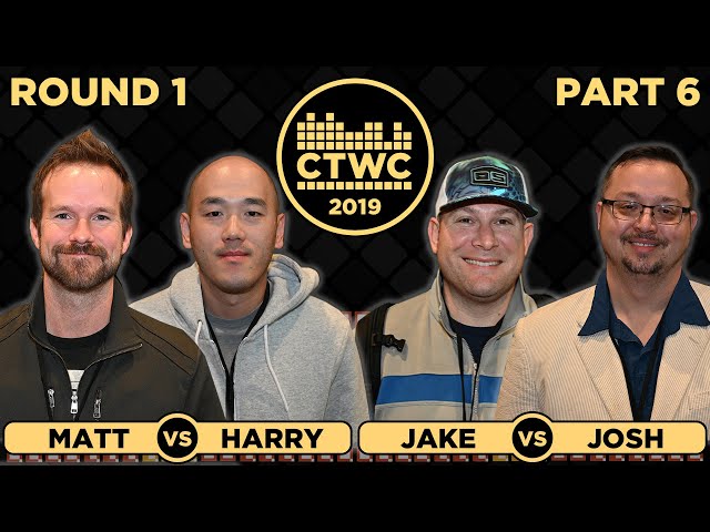 2019 CTWC Classic Tetris Rd. 1 - Part 6 - HARRY/MATT MARTIN + JAKE/JOSH