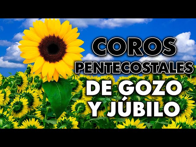 COROS PENTECOSTALES DE GOZO Y JÚBILO - Coros Viejitos Pero Muy Bonitos - Himnos Cristianos