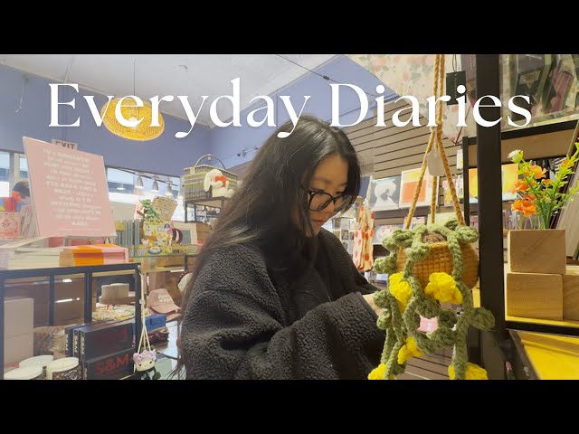 Everyday Diaries | Graphic Design, Happy Hour, Coffee Shops, Movies, and Shopping