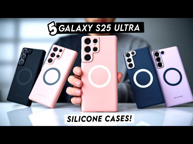 Top 5 Best Galaxy S25 Ultra Silicone Cases! ✅