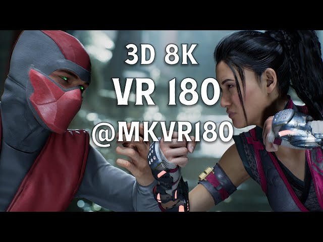 Mortal Kombat VR: Ermac vs Li Mei (VR180 8K 3D Battle) | Epic Virtual Fight Scene (MQVR-31A)