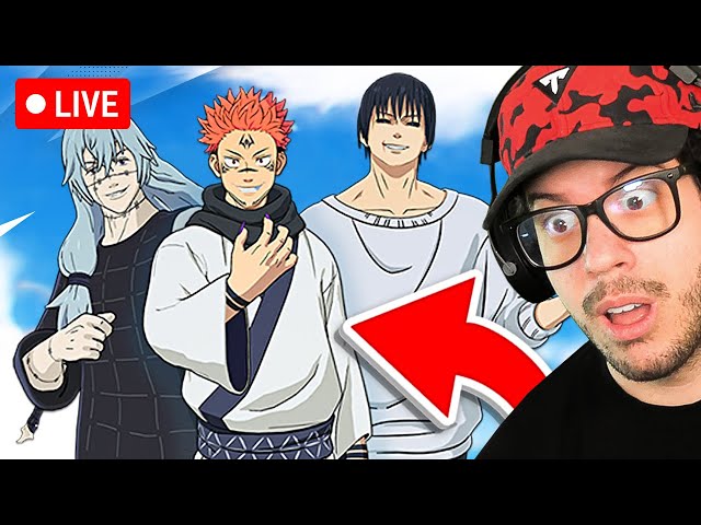 🔴LIVE! - PLAYSTATION is DOWN!! NEW JUJUTSU KAISEN ITEM SHOP UPDATE!! (Fortnite)