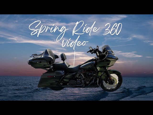 Spring Ride 360 Video #harleydavidson #motorcycle