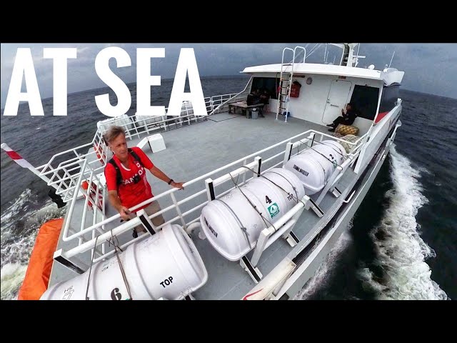 The BEST Way to Travel - Indonesia to Malaysia by Fast Ferry