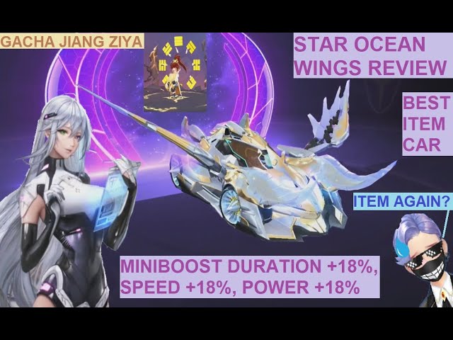 Polaris Ox Car - Review Star Ocean Wings & GACHA Jiang Ziya 【Garena Speed Drifters】