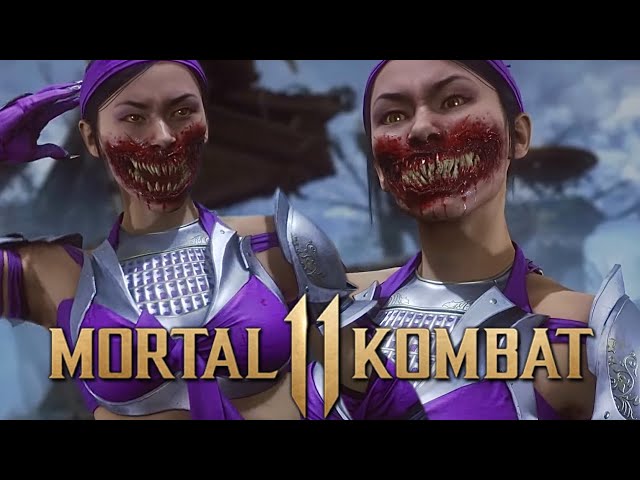 Mortal Kombat 11: USING THE VANISH ABILITY! (Mileena Online Ranked Sets)