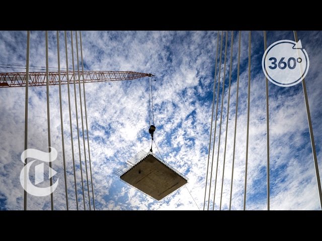 Brightening The Goethals Bridge To Staten Island | The Daily 360 | The New York Times