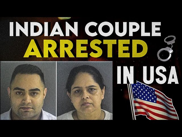 Shocking story | Indian Couple Arrested in USA#india #crimenews #travel