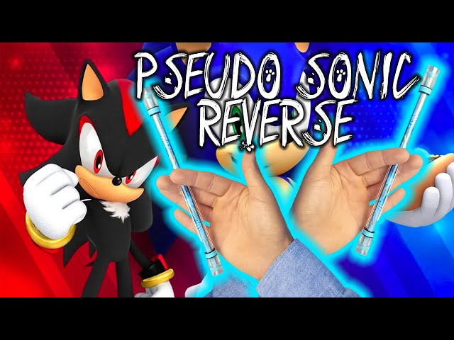 Pseudo Sonic Reverse. Pen spinning tutorial #penspinning