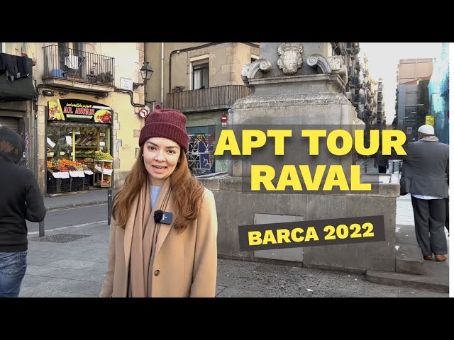 BARCELONA APARTMENT tour  🐀 Is rent in RAVAL cheap?