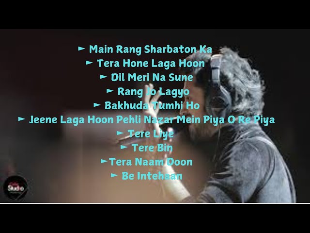 Best Of Atif Aslam | Top 12 Songs lo-fie | Atif Aslam Hit Songs 2024 | Live Stream #atifaslam