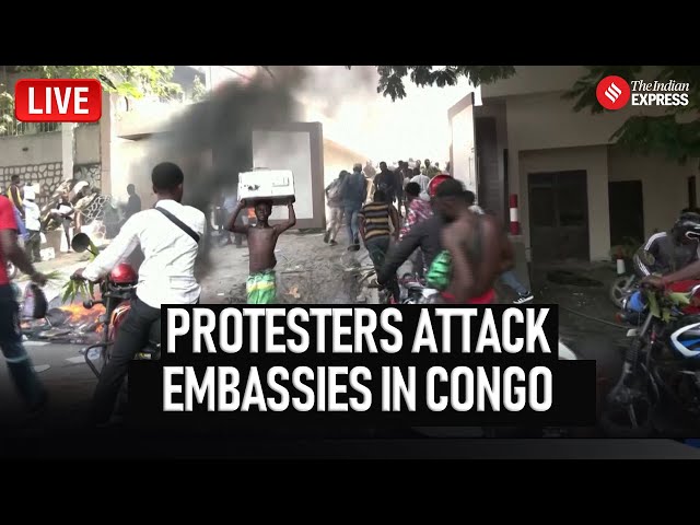 LIVE I Protesters Attack Embassies in Congo Amid Rebel Tensions in the East I Kinshasa