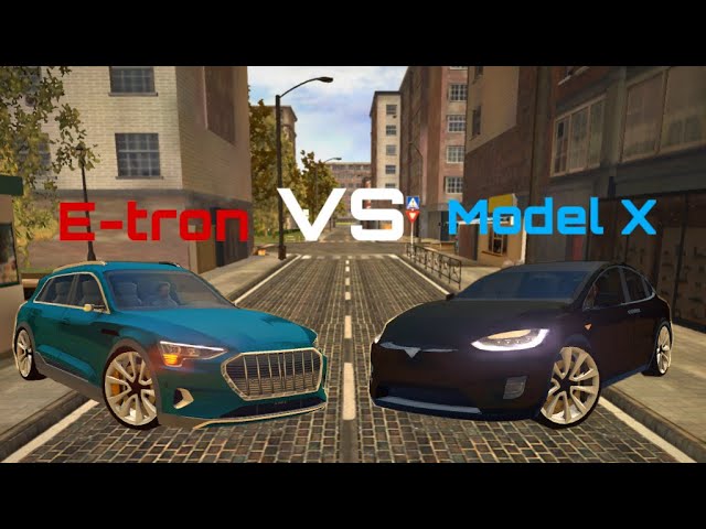 Driving School Sim I Audi E-tron VS Tesla Model X