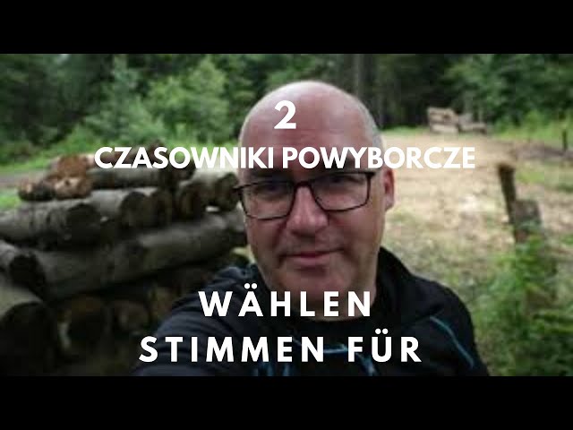 2 powyborcze czasowniki: WÄHLEN oraz STIMMEN FÜR + 3 zdania dla widzów