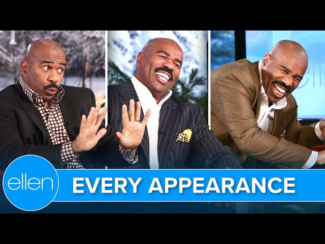 Every Steve Harvey Appearance on ‘Ellen’