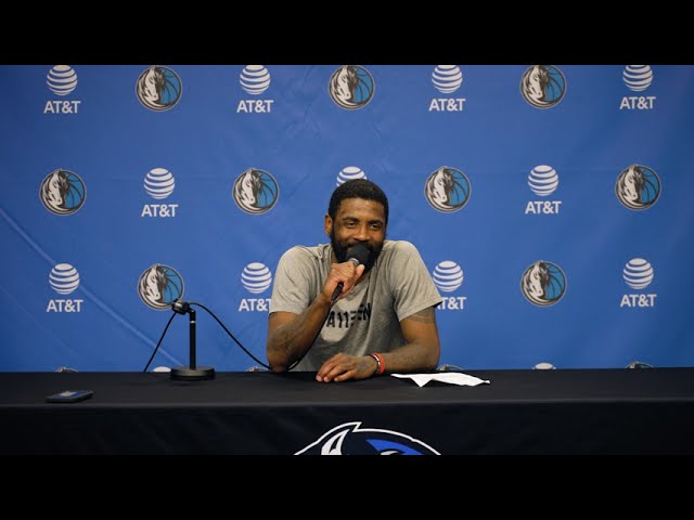 Kyrie Irving Recaps Dallas Mavs vs. New Orleans Pelicans, Max Christie Beating Him to The Game