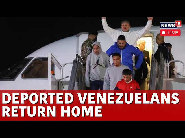 LIVE | Deportation Flight Reaches Venezuela | US Deportation LIVE | Trump Immigration Policy | N18G