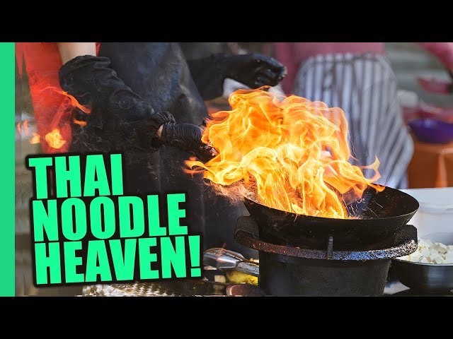 Bangkok’s Impossible Pad Thai Noodles! Thai STREET FOOD Magic on Bangkok's Michelin Food Street!