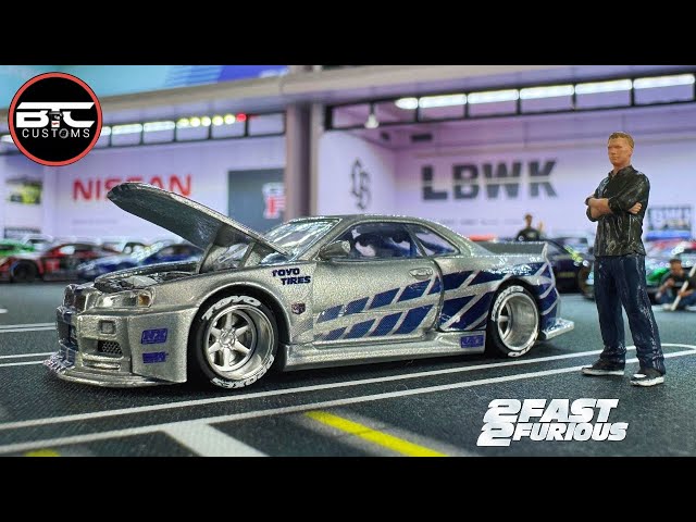 Kaido House x 2 Fast 2 Furious R34 Skyline Custom * MIND BLOWN * BullitTonyCustoms