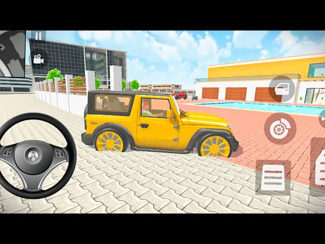 😱 FRANKLIN THE 🚗 CAR  SANK INTO THE GROUND | INDIAN THEFT AUTO SIMULATOR