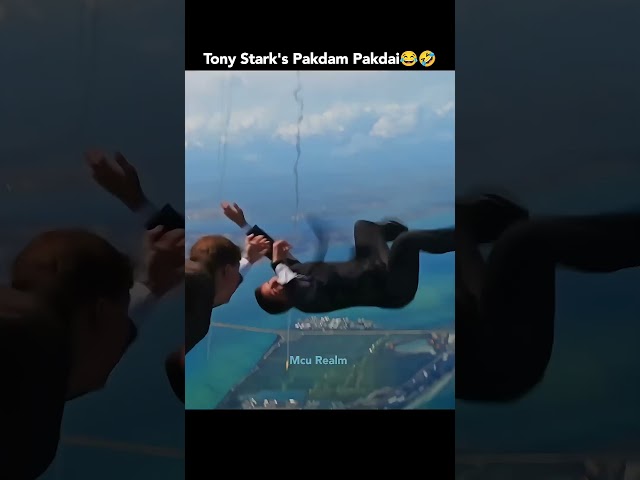 Tony Stark save peoples falling from aeroplane and proved Jarvis wrong 🔥🥶 shorts  ytshorts  marvel