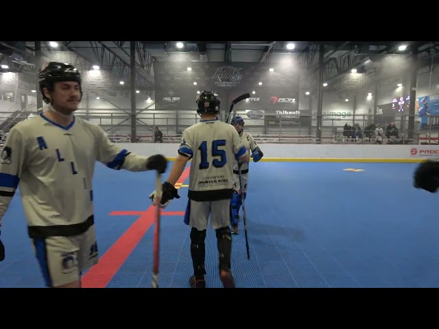 LA MEUTE vs ALL IN @NBHL X.COM/NBHLCANADA NATIONAL BALL HOCKEY LEAGUE CANADA 4K @DekCup @AvantMatch