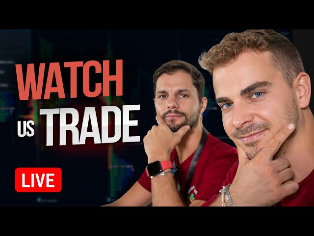 REAL-TIME Crypto and Stocks Trading Action!