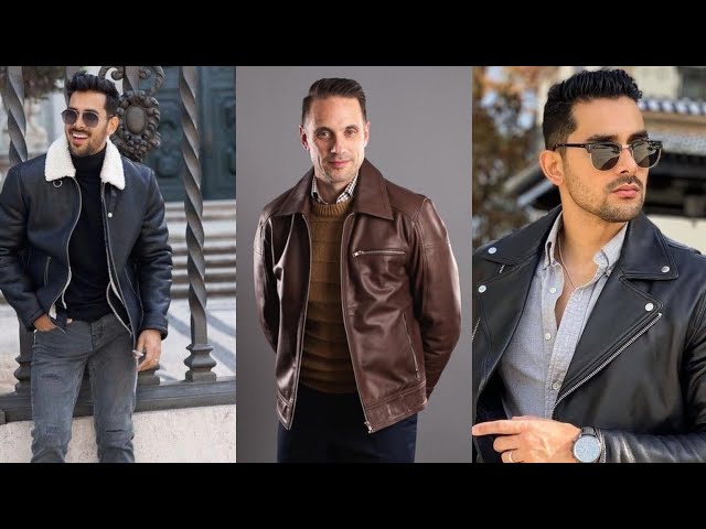 How to Wear a Leather Jacket With Confidence and Style Men Leather Jacket Fashion Disasters Avoid