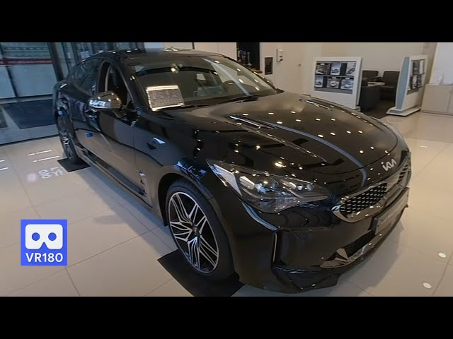 3D 180VR 4K KIA Stinger Sporty Premier Vehicle 😍😍 VR Dream Car