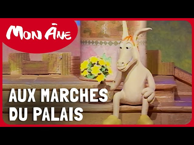 At the steps of the palace - My donkey | Baby nursery rhyme with words | Folikids 💫