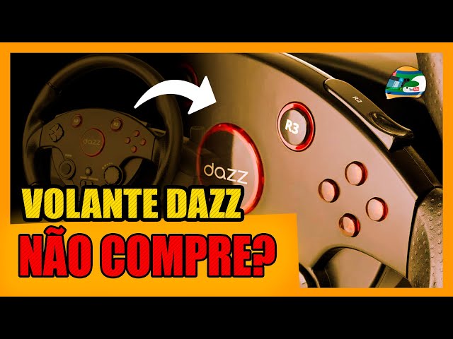 VOLANTE DAZZ T6: REALMENTE VALE A PENA COMPRAR? | Volante Dazz Force Driving