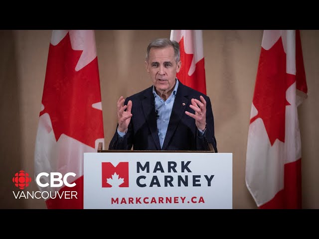 Mark Carney launches Liberal leadership campaign in Western Canada