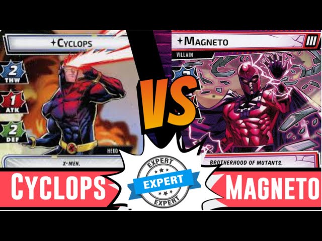 Marvel Champions | Cyclops | Vs Expert Magnero | X-Men | Mutant Genesis | Leadership