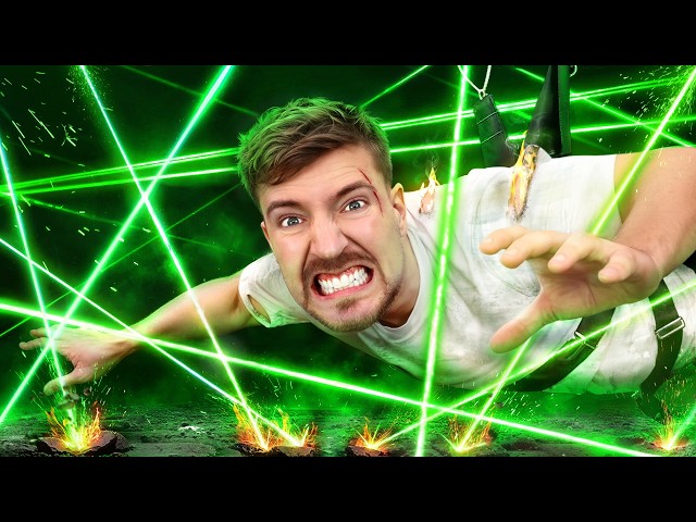 World’s Deadliest Laser Maze!