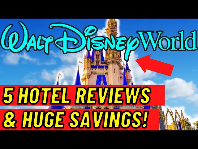 5 AMAZING Hotels By Disney World You MUST SEE | Hotel Tours And SAVINGS