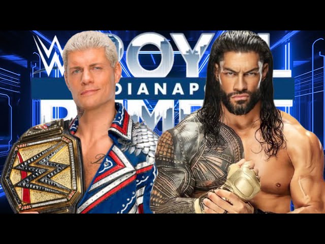 Cody Rhodes VS Roman Reigns!!! [1vs1] [Unidisputed Championship]