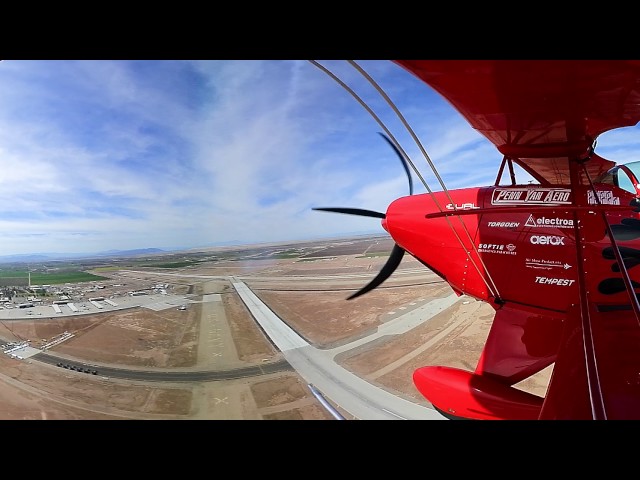 First Ever 360° VR Video shot From an Air Show Plane - Nikon Keymission 360