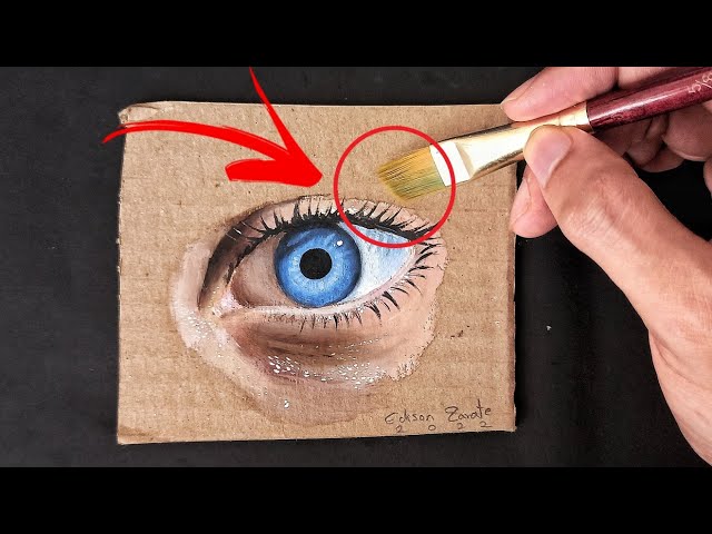 How to improve your Drawings RIGHT NOW! | Painting a Realistic EYE