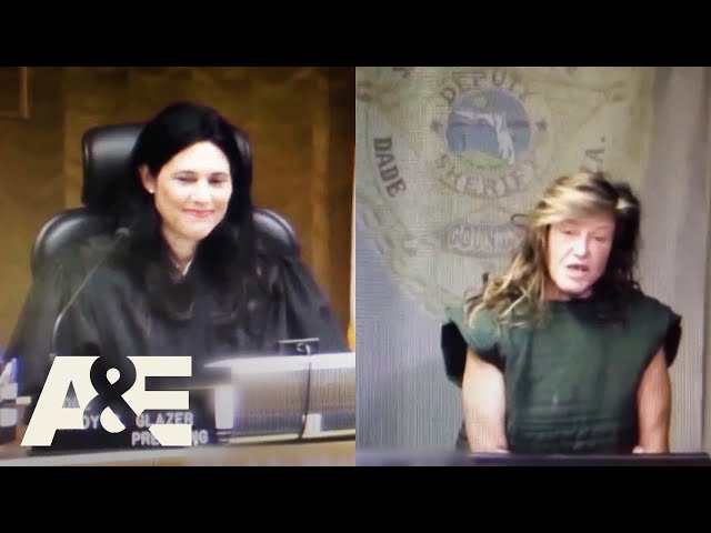 Court Cam: Woman Won't Stop Cursing at Judge | A&E